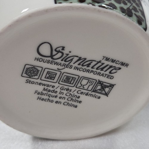 Signature Housewares Hipster Katze Kaffee Tee Becher Tasse 16,5 Unzen EUC - Bild 6 von 6