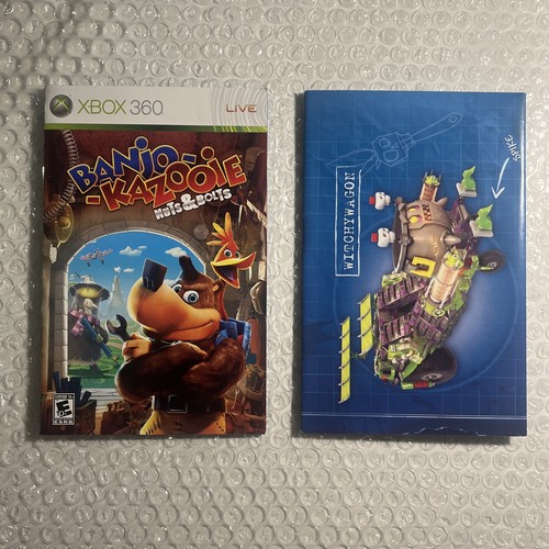Banjo-Kazooie: Nuts & Bolts (Microsoft Xbox 360, 2008) CIB Complete w/ Manual - Picture 6 of 7