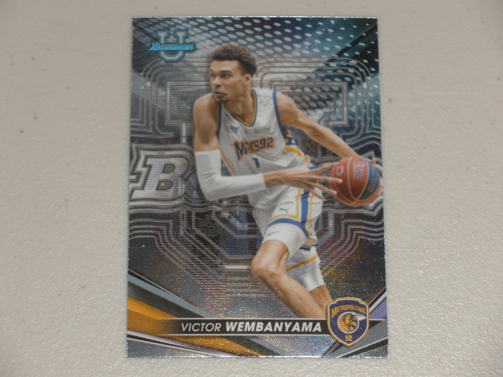 2022-23 Bowman's Best University #51 Victor Wembanyama Rookie RC