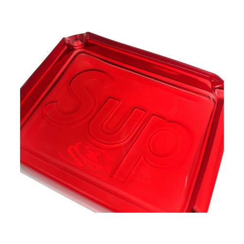Cenicero Supreme 20 de acero inoxidable de vidrio grabado Cenicero de vidrio grabado - Imagen 5 de 5