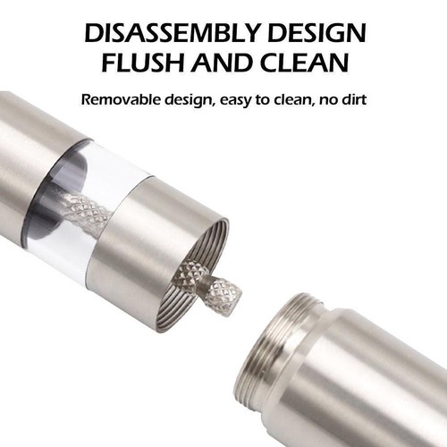 Salt Pepper Grinder Steel Glass Mill Coarse Grinding ShakerJHY9 Y1K9 - Bild 15 von 20