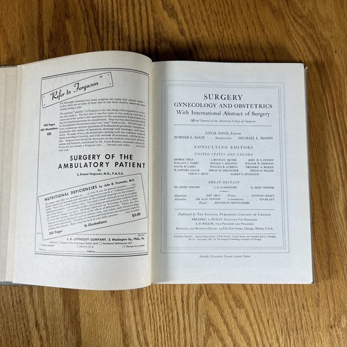 Surgery Gynecology And Obstetrics With International Abstract Of Surgery 1942 - Imagen 19 de 24