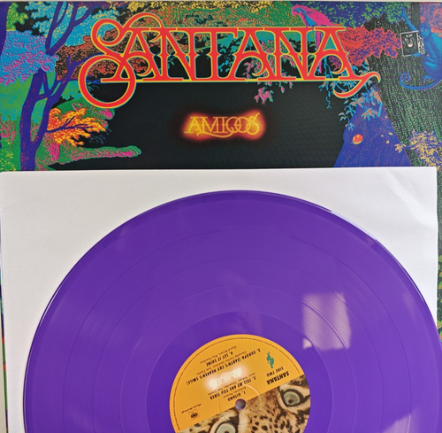 Santana Amigos LP Album vinyl record limited purple numbered 180gram 2024 r - Picture 3 of 13