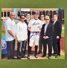 JON NIESE AUTOGRAPHED SIGNED 8X10 PHOTO NEW YORK METS