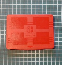 Official Nintendo Switch Case 4 Game Cartridge Holder Red  MicroSD Card Case