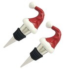 2pcs Christmas Wine Stoppers Decorative Wine Stoppers Eye-Catching plug stopper