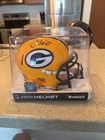 PACKERS Jordan Love signed Speed mini helmet w/ #10 BAS COA AUTO Autographed QB