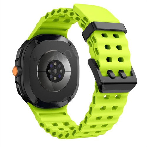 Silicone Nylon Wristband Strap for Samsung Galaxy Watch 8 40 44mm 8 Classic 46mm - Picture 334 of 679