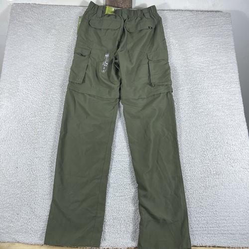Boy Scouts Pants Mens Small Switchback Uniform Relaxed Fit BSA Convertible NWT - Picture 2 of 14