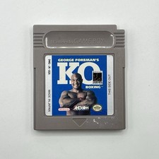 Nintendo Game Boy George Foreman’s KO Boxing Official Tested & Working Acclaim