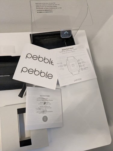 Pebble Time Stahl - funktionstüchtig und verpackt + Ersatzband - sehr guter Zustand - Bild 14 von 19