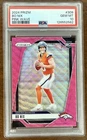 2024 PANINI PRIZM BO NIX ROOKIE RC PINK WAVE PRIZM SP CARD #309 GRADED PSA 10