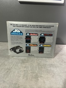 GCE Vectrex 3D Imager 1983 Rare with 3D MineStorm Complete CIB Tested & Working