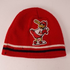New Era Boys Red St Louis Cardinals Knit Beanie Hat One Size