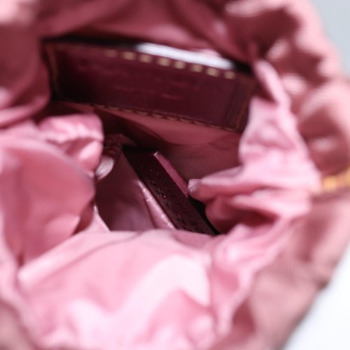 PRADA Glasses Case Nylon Pink Auth 75213 - Picture 10 of 18