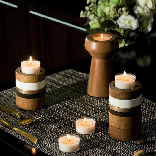 Tealight Candles, Giant 100,200,300 Bulk Packs, 4-4.5 Hrs, White 300, 300pack - Picture 4 of 8