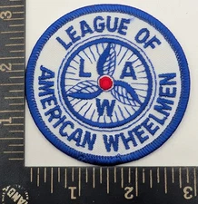 League of American Wheelmen L.A.W. Vintage Cycling Patch