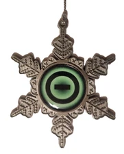Type O Negative Christmas ornament, Type O Negative Logo Xmas snowflake