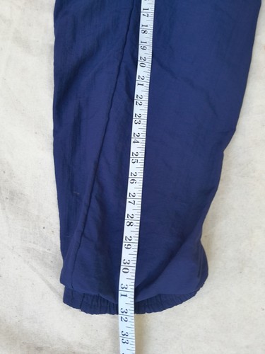 Vintage adidas Tracksuit Mens Large Blue Embroidered Logo 80s Joggers - Picture 20 of 20
