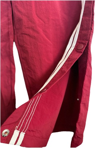 Pantaloni donna pista No Boundaries L (12-14) bordeaux vita elastica laterale a scatto - Foto 7 di 10