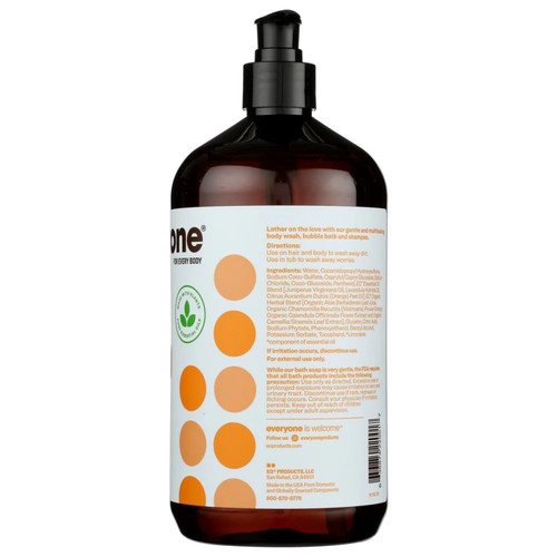 TUTTI: Sapone 3 in 1 agli agrumi di cedro, 32 oz - Foto 3 di 4