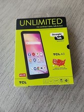 Simple Mobil Alcatel TCL A3 32GB Black 5.5" Display Android 11.0 Prepaid phone