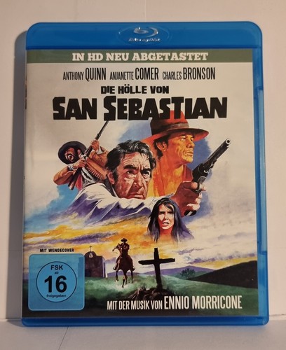 GUNS FOR SAN SEBASTIAN+BREAKOUT+THE VALACHI PAPERS = 3x Charles Bronson Blu-Rays - Imagen 5 de 11