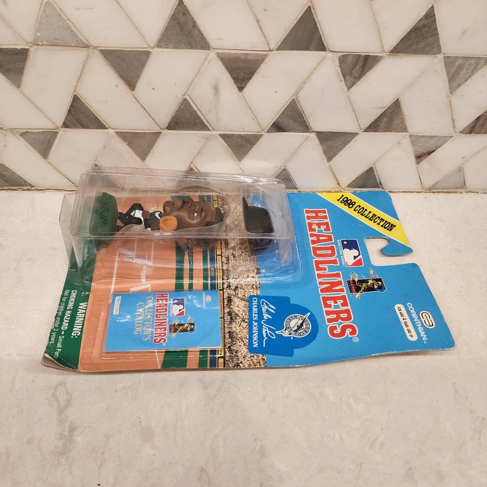 Figura 1998 Corinthian Headliners Charles Johnson MLB - Florida Marlins. Nuevo  Foto 4 de 4