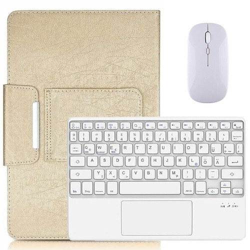 QWERTZ Bluetooth Tastatur Hülle für Huawei MediaPad 11/SE 10 M6 Honor X9 X8 Pro - Bild 40 von 85