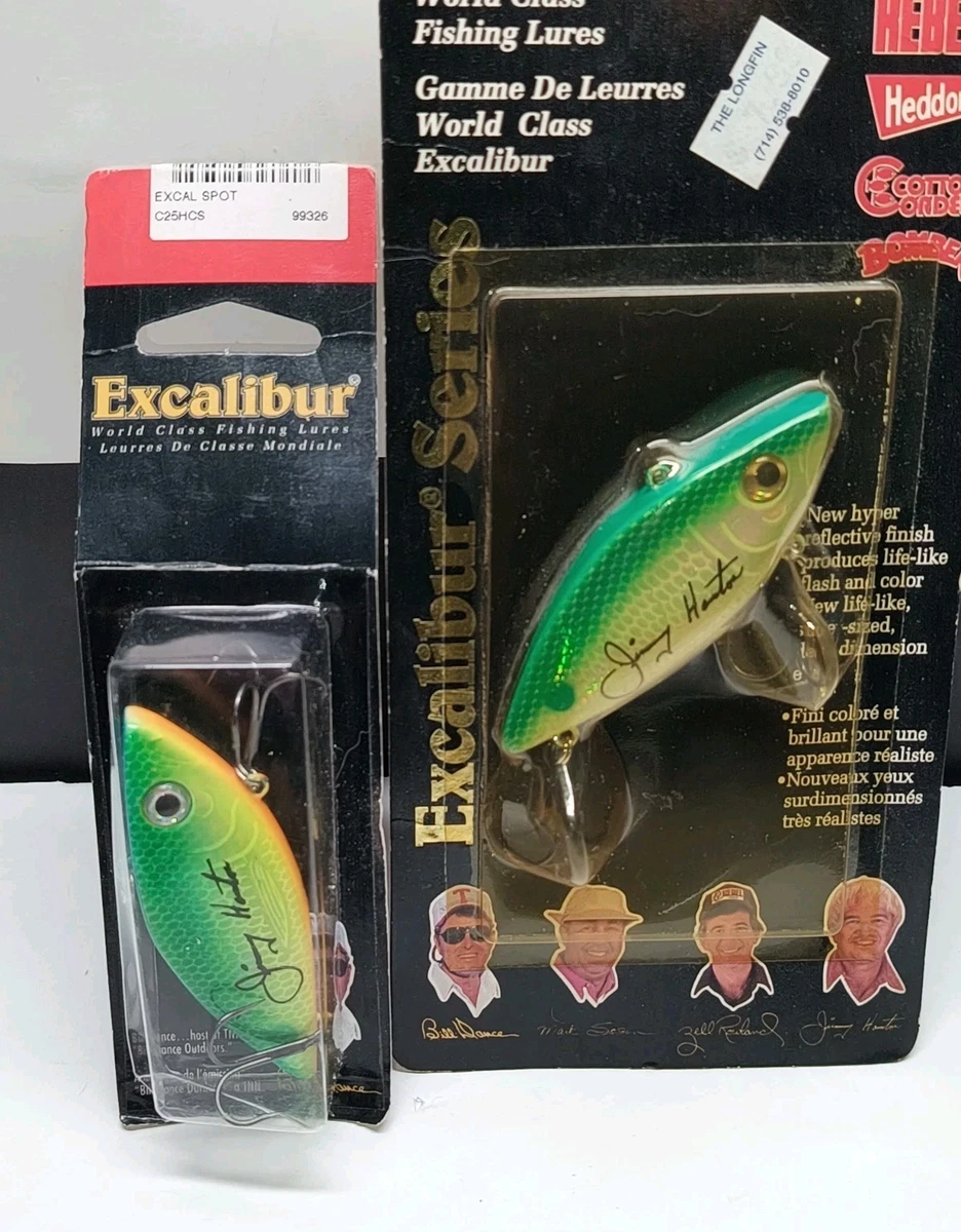 excalibur world class fishing lures Heddon Super Spook Jimmy Houston Edition, HFB Florida Bass C My Bait Shop, LLC XCalibur Hi-Tek Tackle Fishing Lures