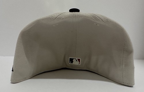 Cappello aderente New Era Detroit Tigers 4 luglio 59FIFTY marrone/marino taglia (7 5/8) nuovo con etichette - Foto 5 di 5