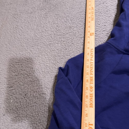 Nike Sweatshirt Adult Medium Blue Tech Fleece Funnel Neck Hoodie Stretch Mens - 第 9/9 張圖片