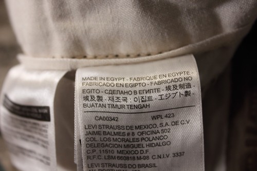 Levis Mens Cargo Pants Camo Pockets Utility Military Tag Sz 40 X 30 (40" X 28") - Picture 13 of 15