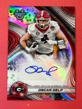 OSCAR DELP 2024 Bowman's Best University SILVER auto Georgia Bulldogs #BOA-OD