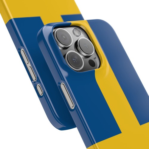 Sweden Flag Phone Case For All iPhone Models - Picture 3 of 82