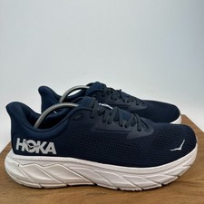 Mens Hoka One One Arahi 7 Blue Athletic Running Sneakers Shoes Size 11 D GUC