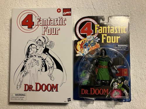Marvel Legends 6" Retro Collection Hasbro Pulse Con Excl. Fantastic Four Dr Doom