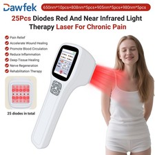 Touchscreen Low Level Laser Therapy Device Infrared Light for Body Pain Relief D