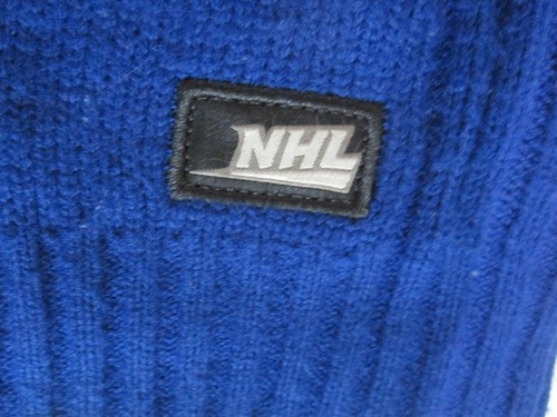 Toronto Maple Leafs NHL ~Blue ~Knit ~Logo Sweater ~1/4 Zip Hockey ~Unisex Sz XXL - Picture 7 of 10