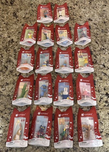 LOT OF 18 - TONIES CHARACTERS FOR TONIEBOX NEW/SEALED