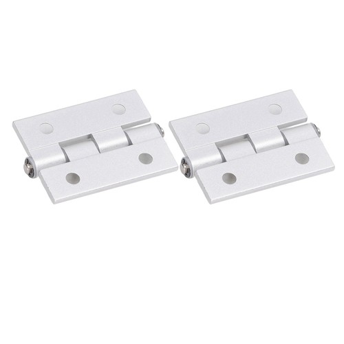 2x Scharniere Aluminium Flache Offene Harz Buchse Tür Scharniere Holzbearbeitung - Afbeelding 15 van 24