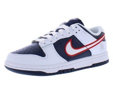 Nike Dunk Low Premium Womens Shoes Size 6, Color: White/University Red/Obsidian