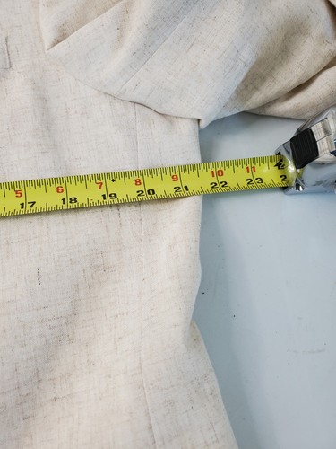 Chaqueta deportiva David Taylor mezcla de lino dos botones 42R - Imagen 3 de 11