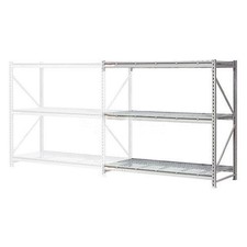 Extra High Capacity Bulk Rack With Wire Decking Add-On Unit 72"W x 48"D x 120"H