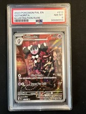 2023 Pokemon Gothorita 213/193 EN-SV Paldea Evolved Illustration Rare PSA8 NM-MT