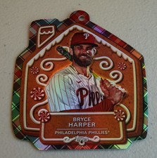 2024 Topps Holiday - Oversized Ornaments Die-Cuts Bryce Harper #MLBO-12