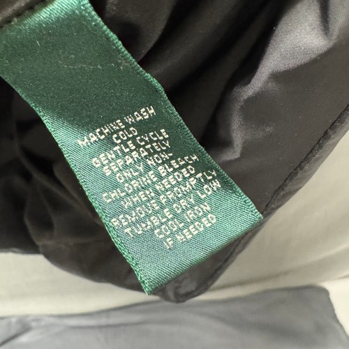 Lauren Active Mantel Damen groß Daunen Puffer Kunstfell gefüttert Kapuze Full Zip + Druckknopf - Bild 8 von 9