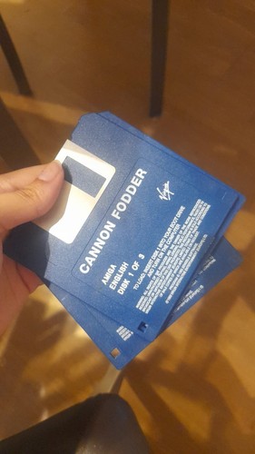 Cannon Fodder - Commodore Amiga - nur Disks, ohne Box oder Anleitung
