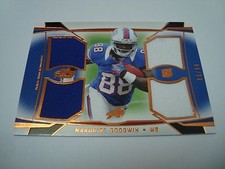 2013 Topps Prime Marquise Goodwin Quad Game Used Jersey #'d 39/94 