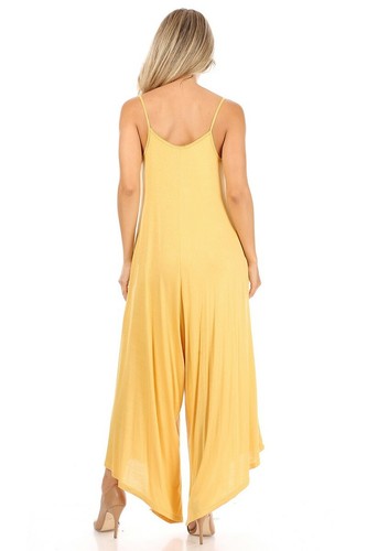 Jumpsuit for women Pockets Spaghetti Girls Jumpsuit Rompers jump suit plus size - Picture 10 of 38